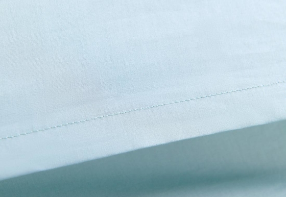 مجموعة بطانية القطن القابلة للتنفس OEKO-TEX مجموعة غطاء بطانية خضراء خفيفة
