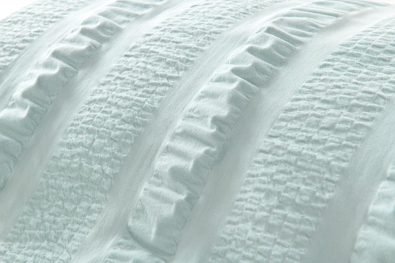 علب وسائد بيضاء ذات الحجم الملكي علب وسائد خضراء خفيفة